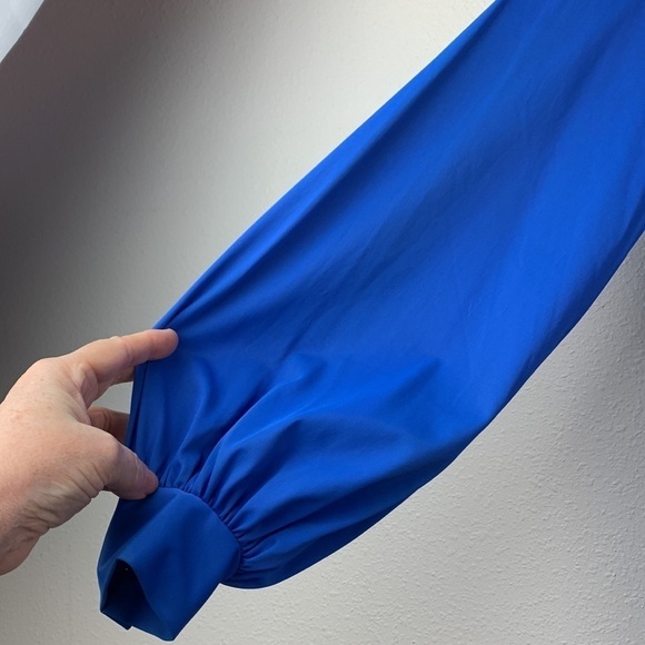 70’s Vanity Fair nylon zip front vintage house coat dress hostess gown EUC - Picture 4 of 12